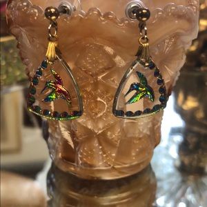 Hummingbird earrings